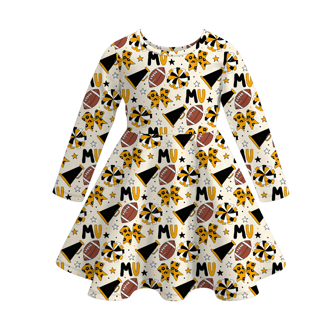 （Pre Order）Sisters Spring&Summer Football Print Dress,Pants&Romper