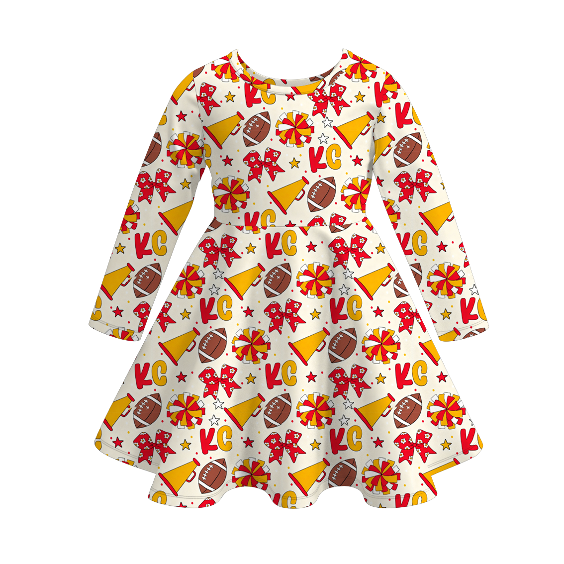 （Pre Order）Sisters Spring&Summer Football Print Dress,Pants&Romper