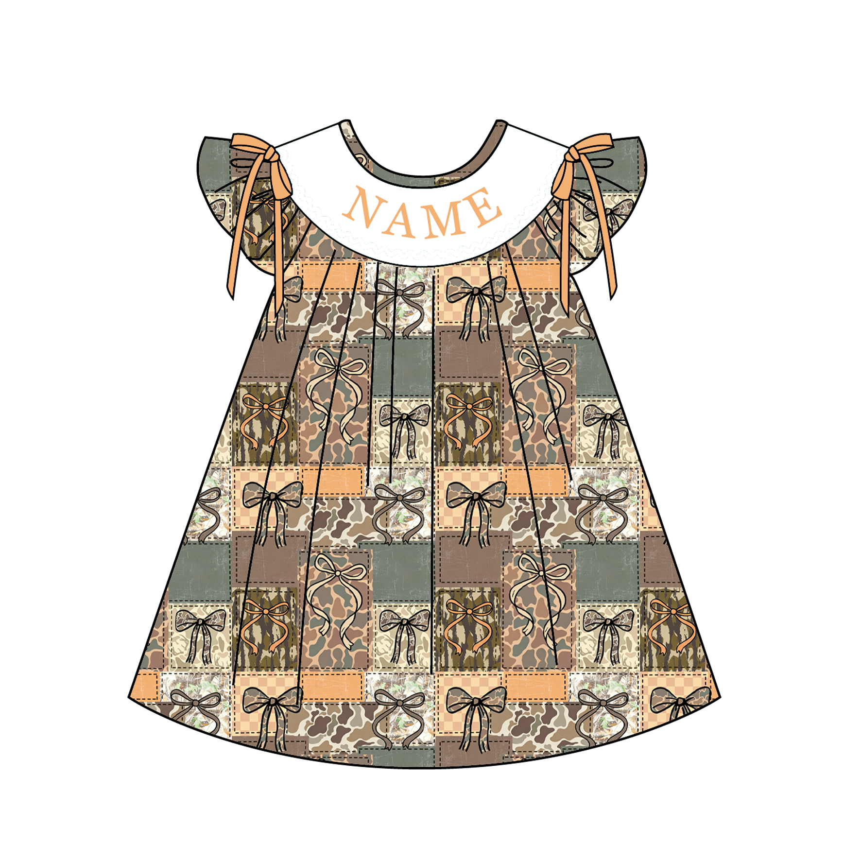 （Pre Order）Sisters Spring&Summer I♥MAMA Embroidery Smocked Dress&Romper