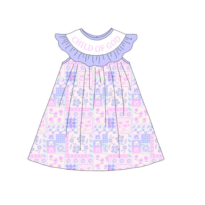 （Pre Order）Sisters Easter Embroidery Smocked Dress&Romper