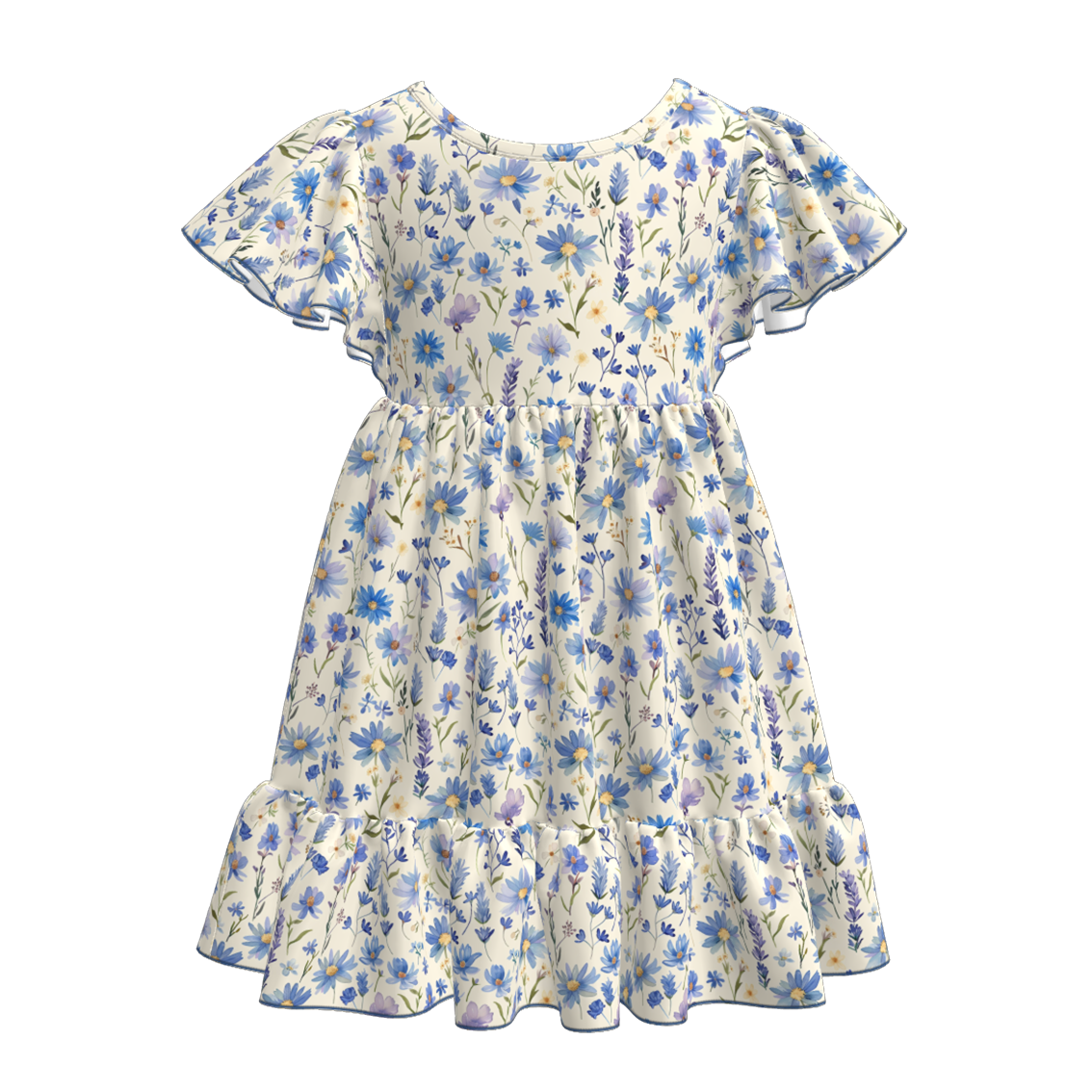 （Pre Order）Mommy and Me Spring＆Summer Floral Print Dress