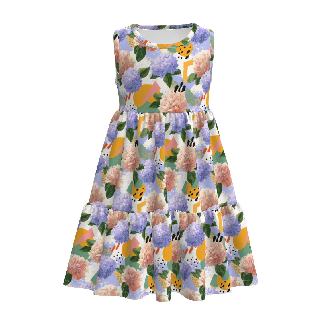 （Pre Order）Mommy and Me Spring＆Summer Floral Print Dress