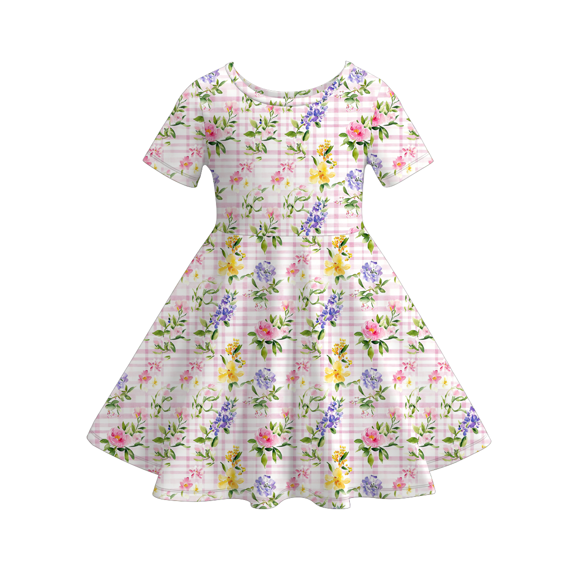 （Pre Order）Family Spring&Summer Floral Print Dress,Set&Romper