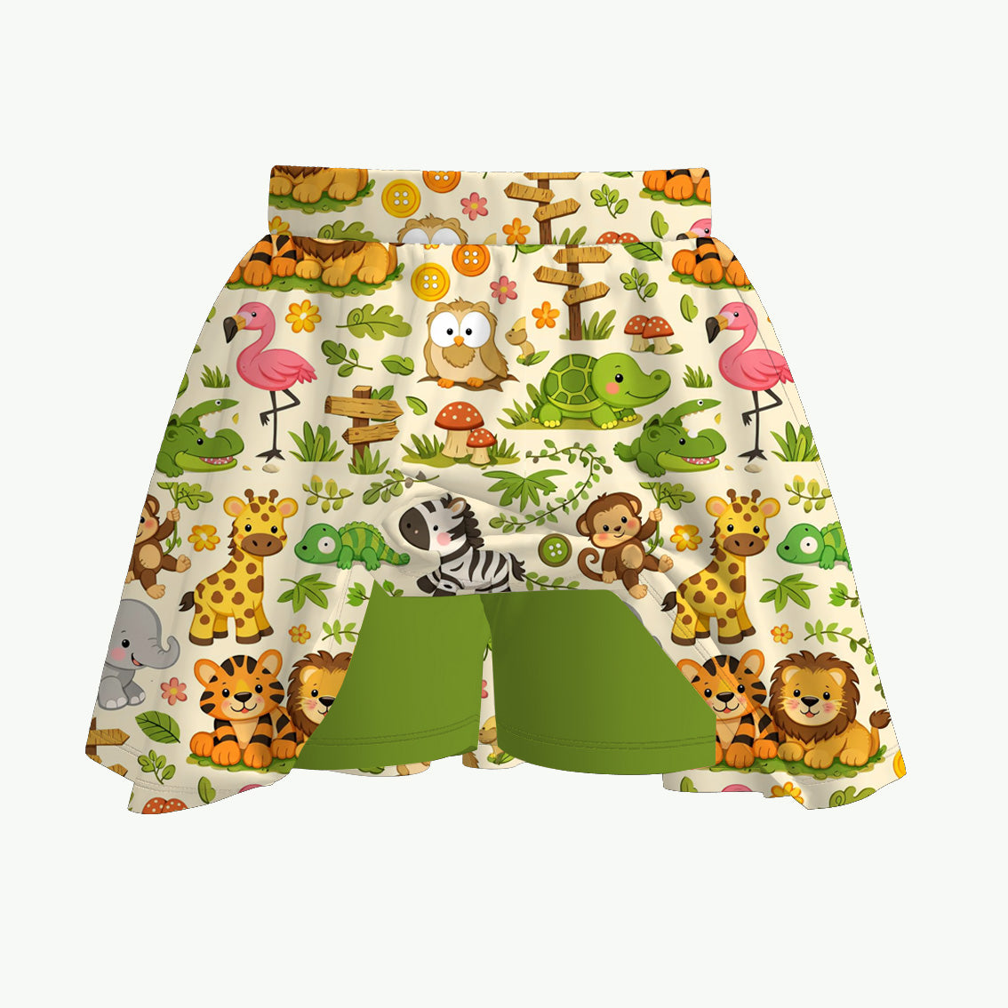 （Pre Order）Siblings Spring and Summer Animal Print Set＆Romper