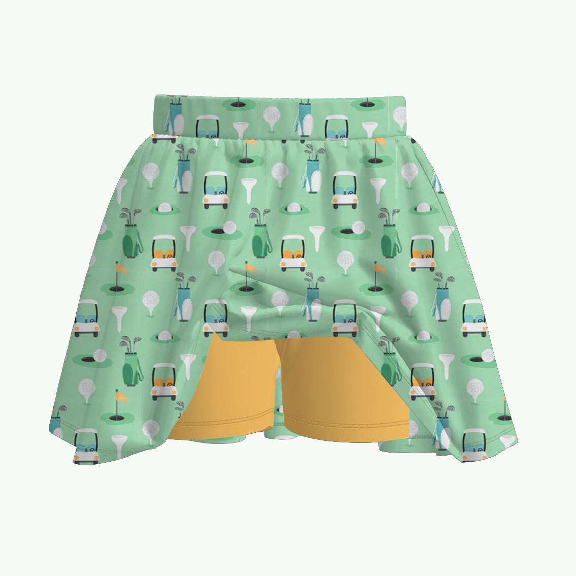 （Pre Order）Siblings Spring and Summer Golf Print Set＆Romper