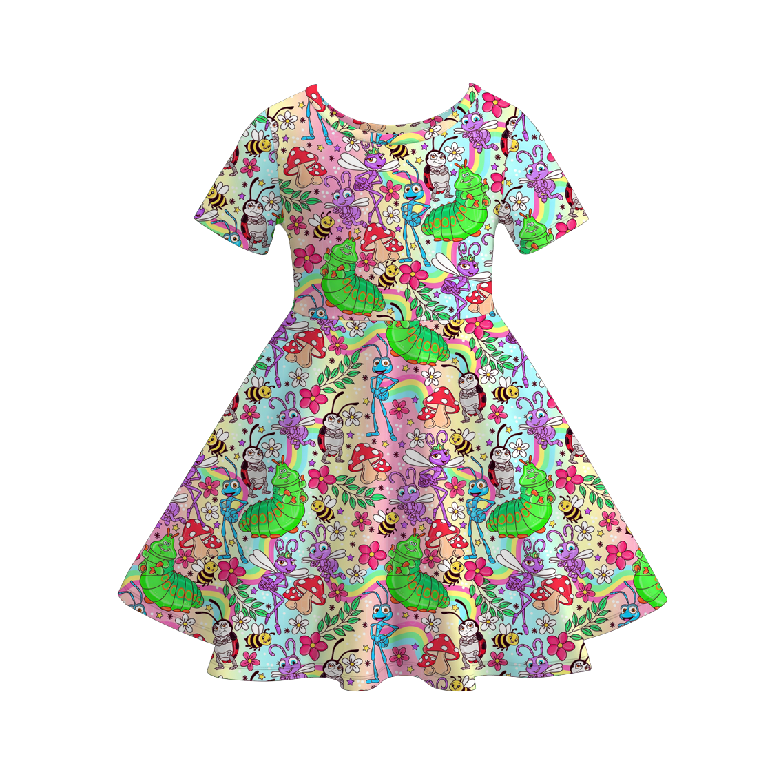 （Pre Order）Sisters Spring&Summer Insect Print Dress&Romper