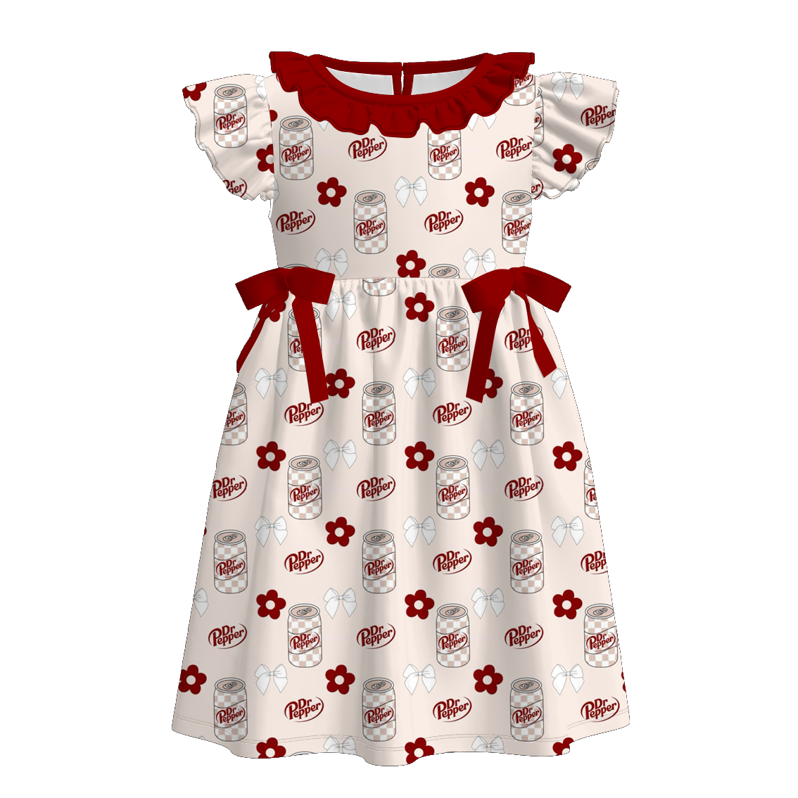 （Pre Order+Prepack Zone）Sisters Beverage Print Dress,Set&Romper