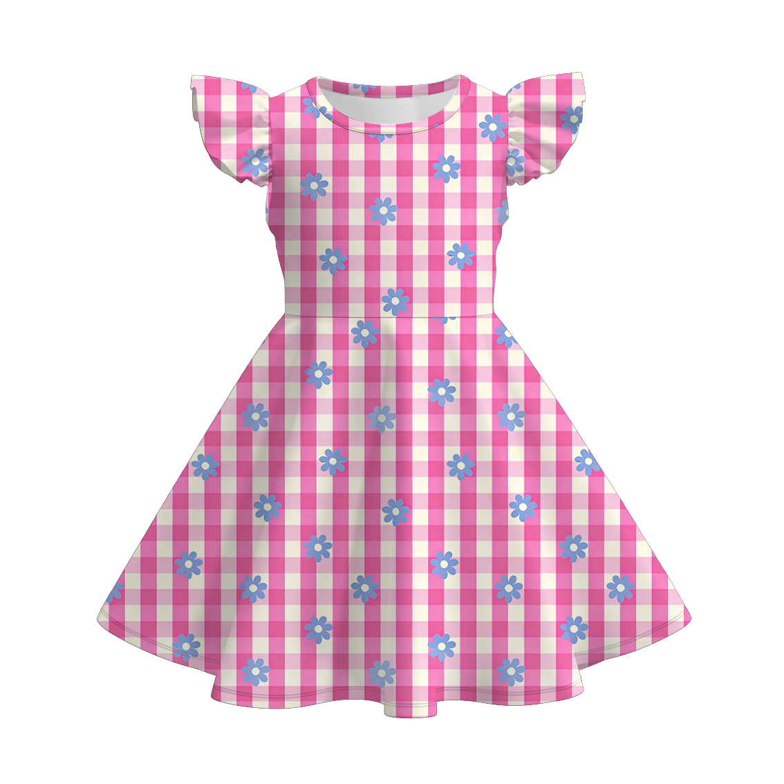 （Pre Order+Prepack Zone）Girls Spring&Summer Print Dress