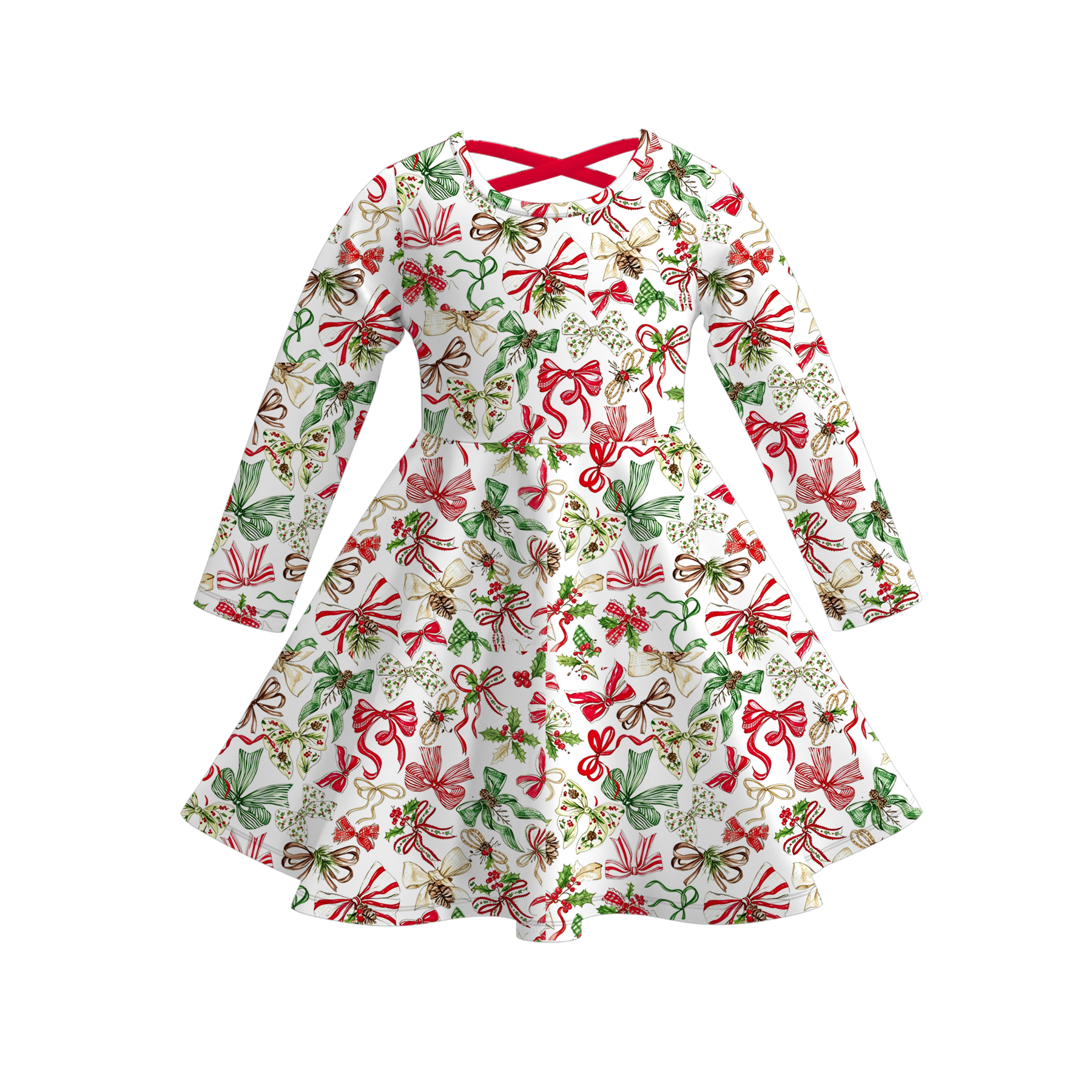 （Pre Order）Sisters Christmas Print Dress&Jumpsuit