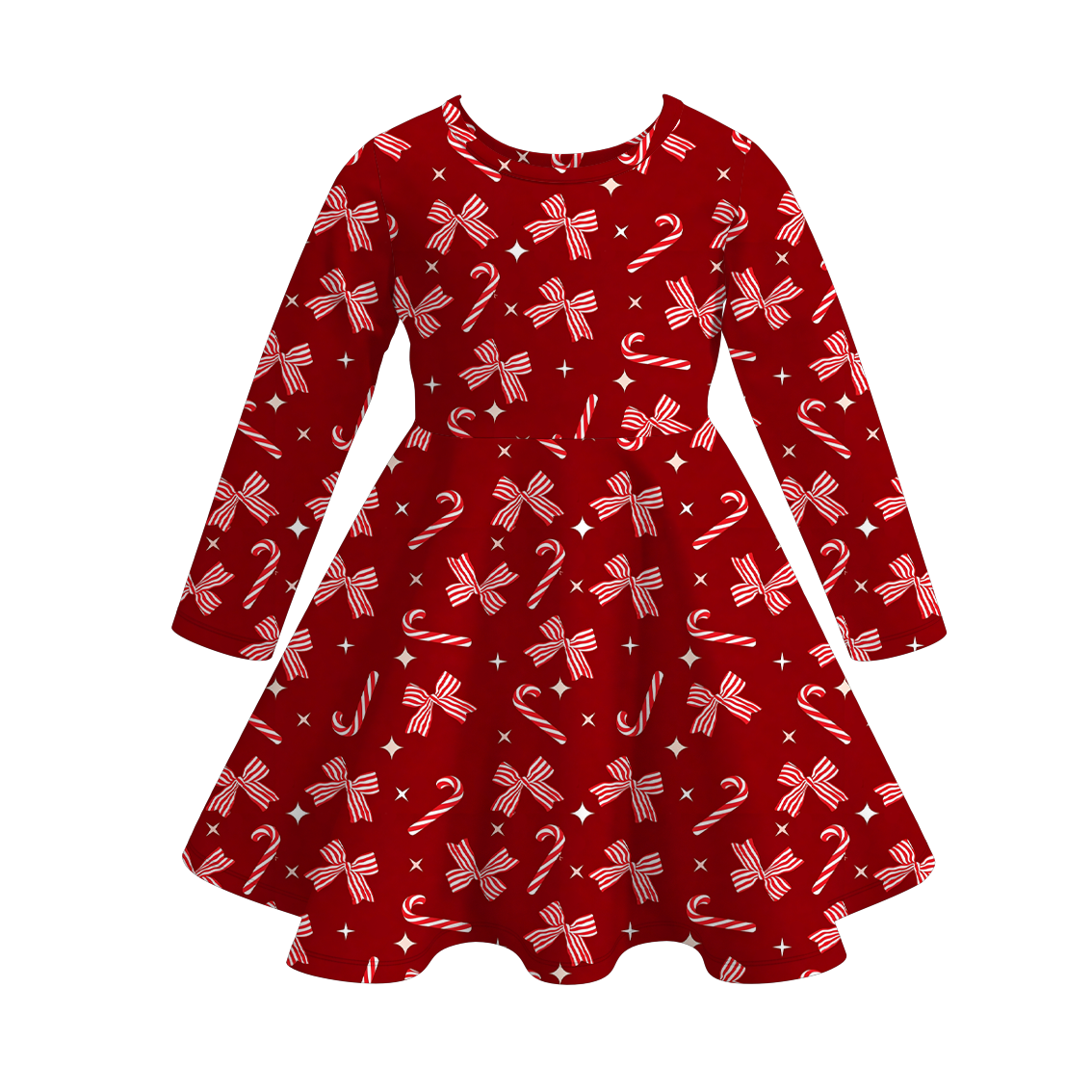 （Pre Order）Sisters Christmas Print Dress&Romper