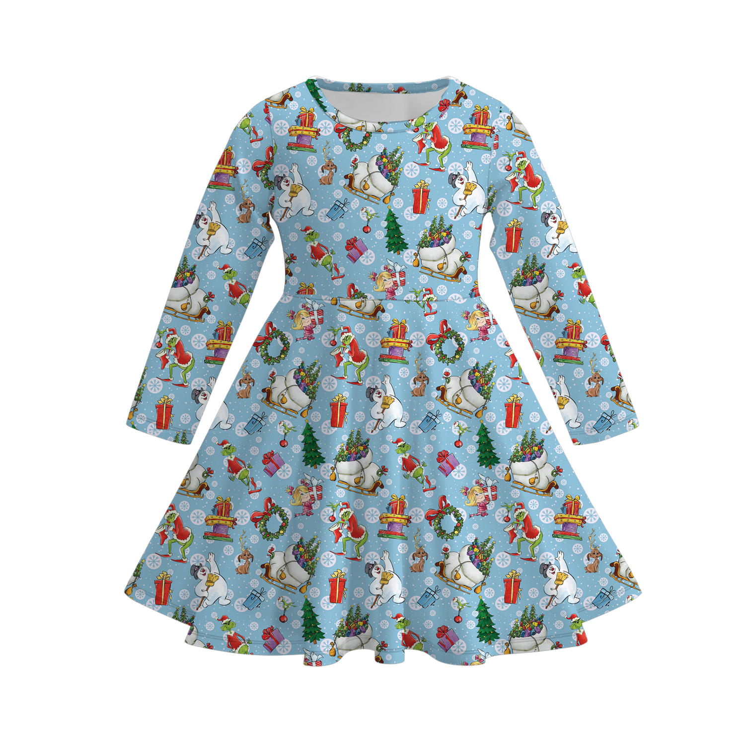 （Pre Order）Sisters Christmas Print Dress&Pajamas