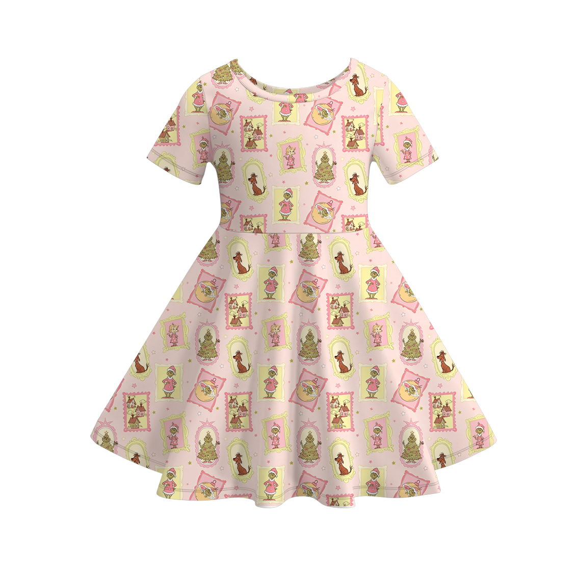 （Pre Order）Sisters Christmas Print Outfit Set&Pajamas