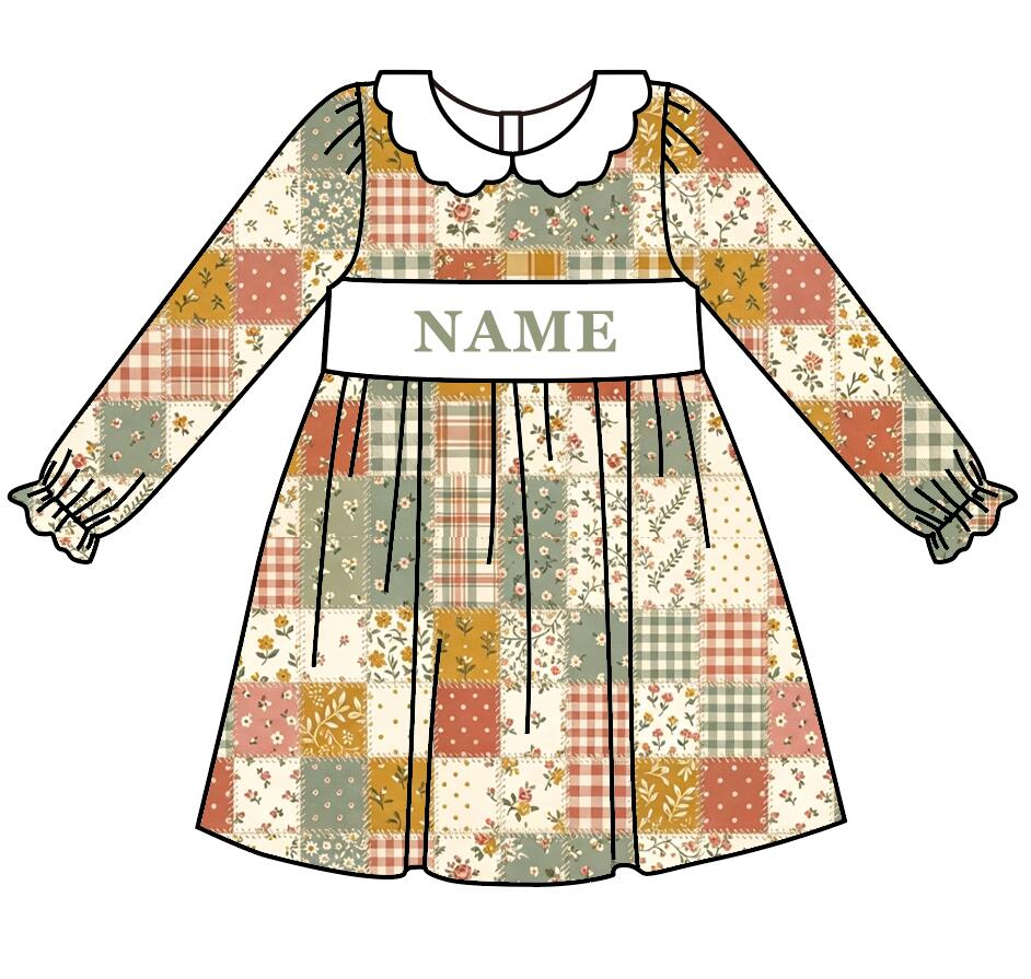 （Weekly Pre-Order）Sisters Christmas Embroidery Smocked Dress,Set&Romper（Ends 10.6）