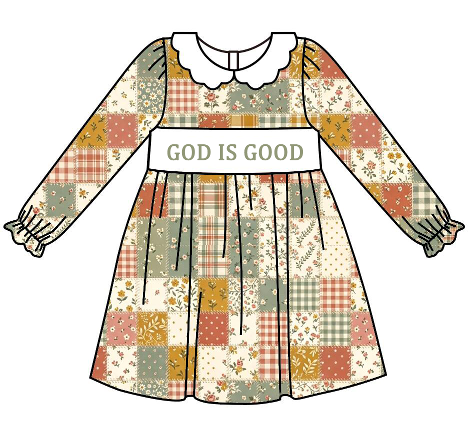 （Weekly Pre-Order）Sisters Christmas Embroidery Smocked Dress,Set&Romper（Ends 10.6）