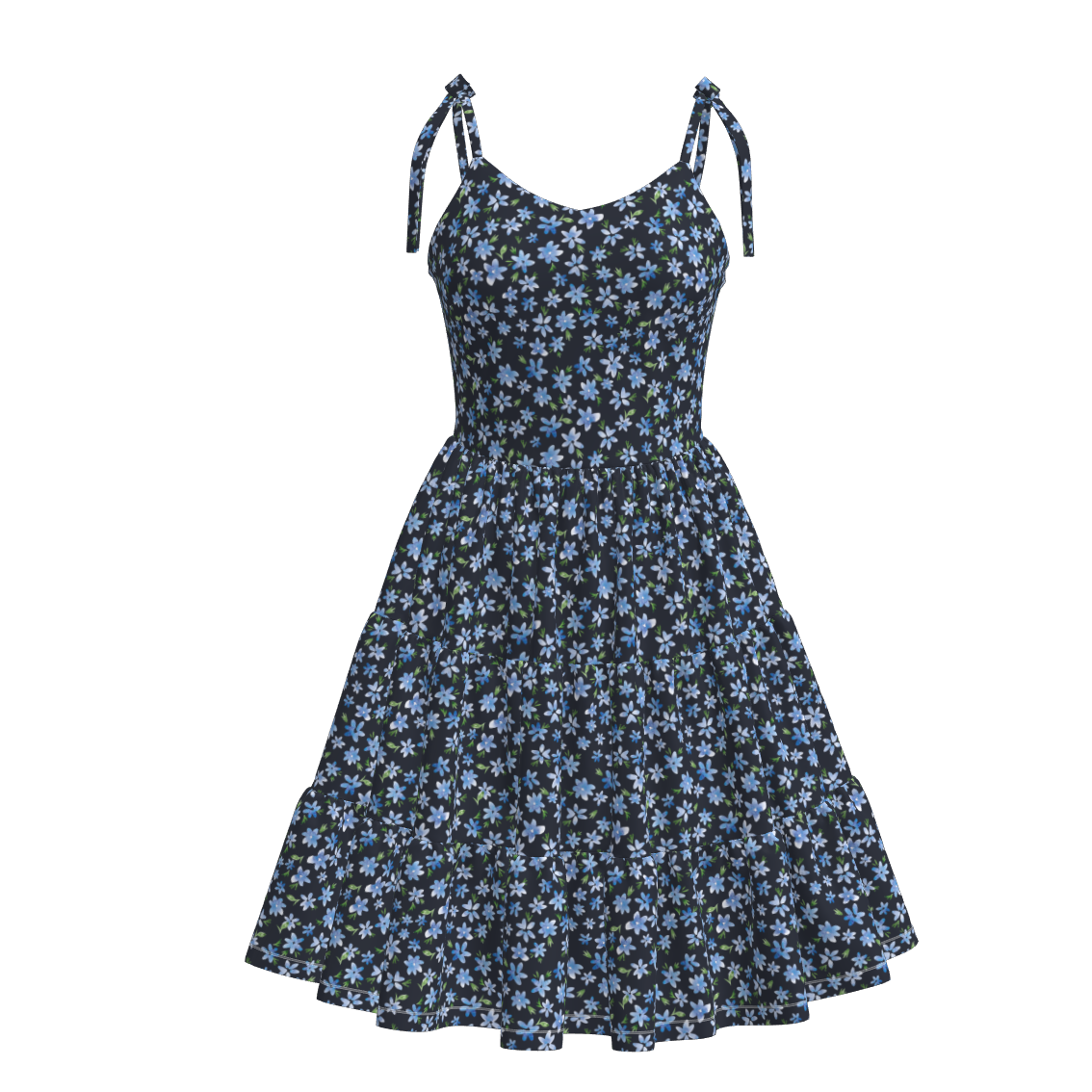 （Pre Order）Mommy and Me Spring＆Summer Floral Print Slip Dress