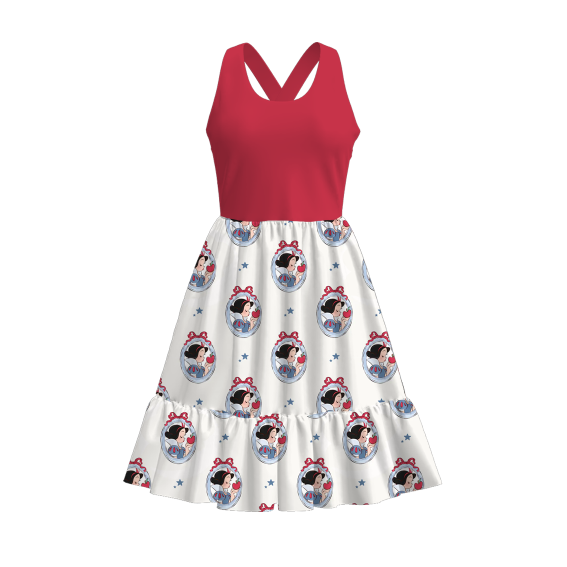 （Pre Order）Mommy and Me Spring＆Summer Princess Print Dress