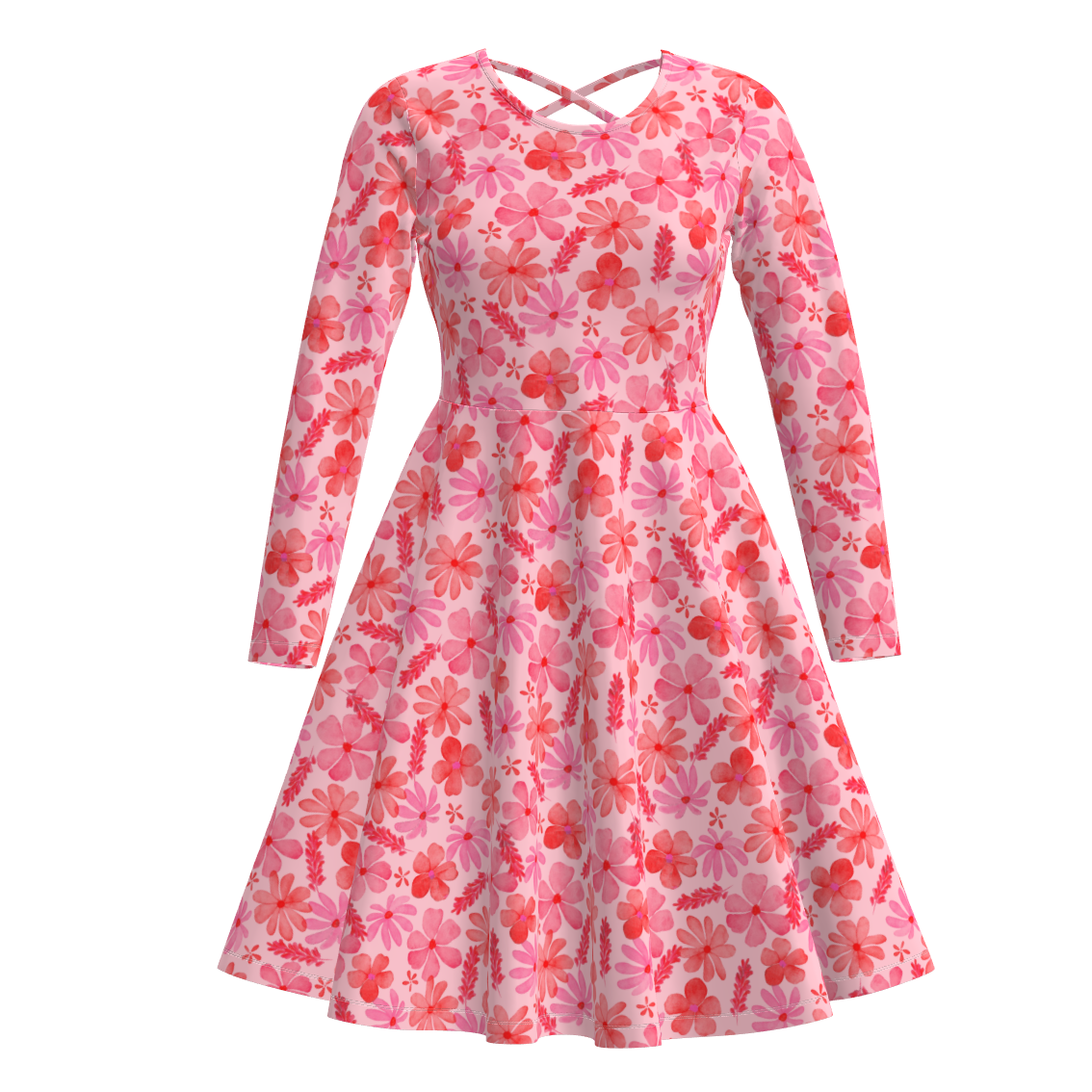 （Pre Order）Mommy and Me Valentine's Day Print Dress