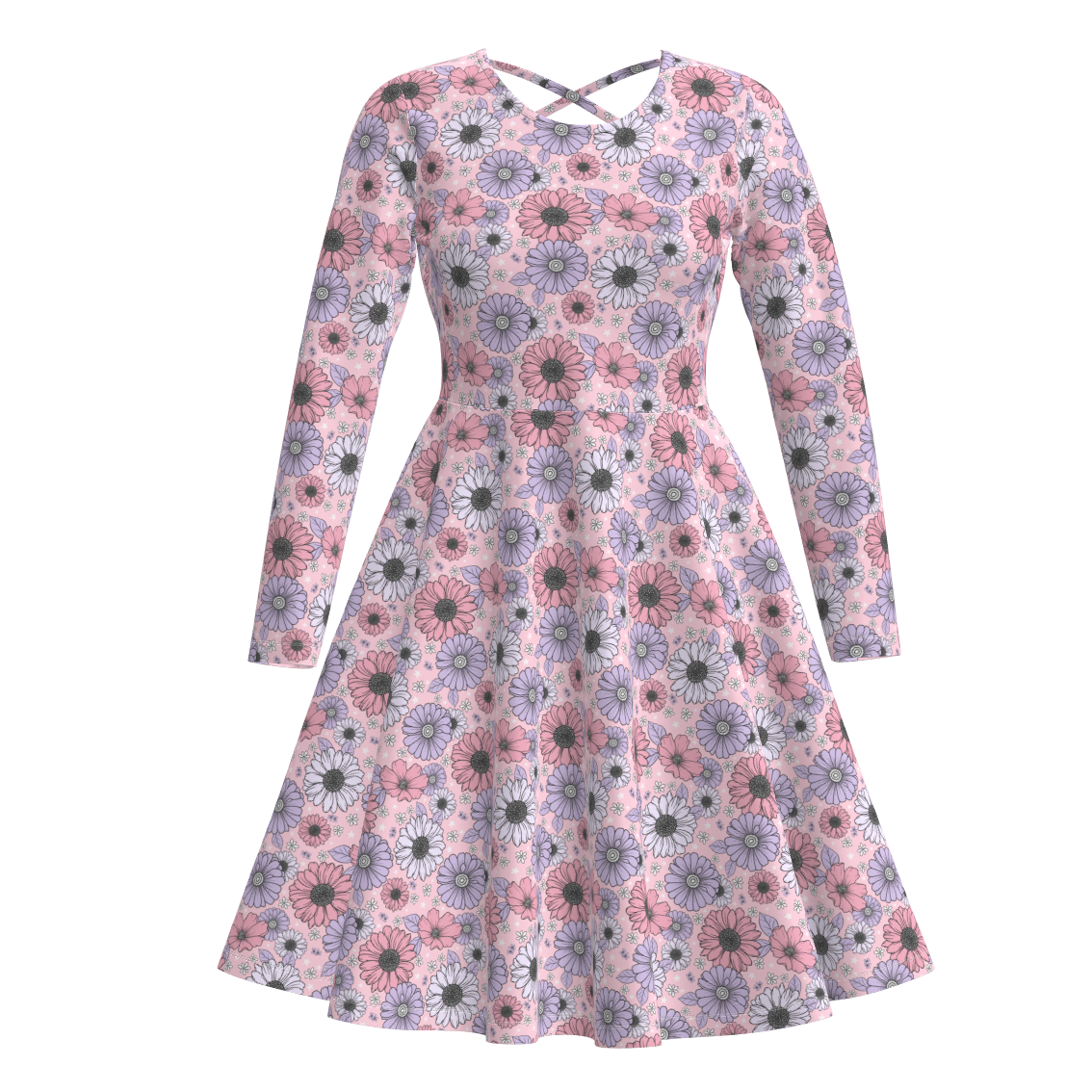 （Pre Order）Mommy and Me Valentine's Day Print Dress