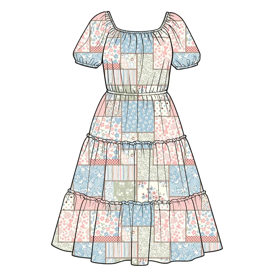 （Weekly Pre-Order）Family Fall Floral Print Dress,Set&Romper（Ends 9.20）