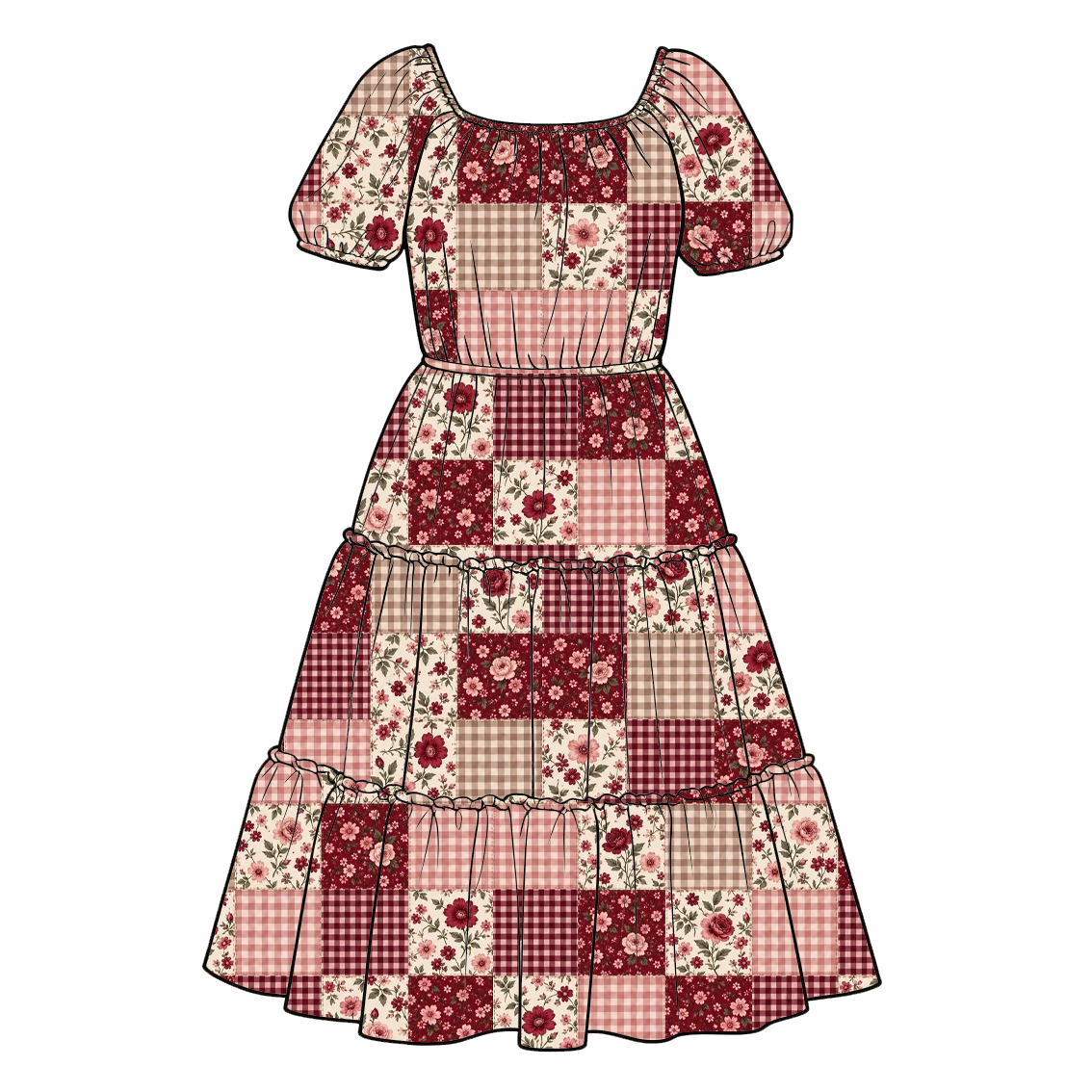 （Weekly Pre-Order）Family Fall Floral Print Dress,Set&Romper（Ends 10.11）
