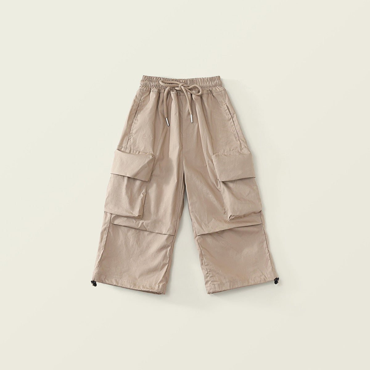 （In Production）Girls Spring Multicolored Pocket Cargo Pants