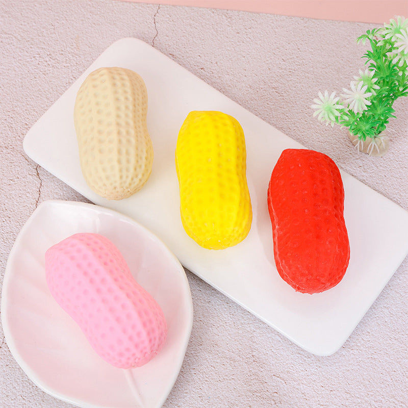 （Pre Order）Squeeze Peanuts, Hamburgers, Corn Toy