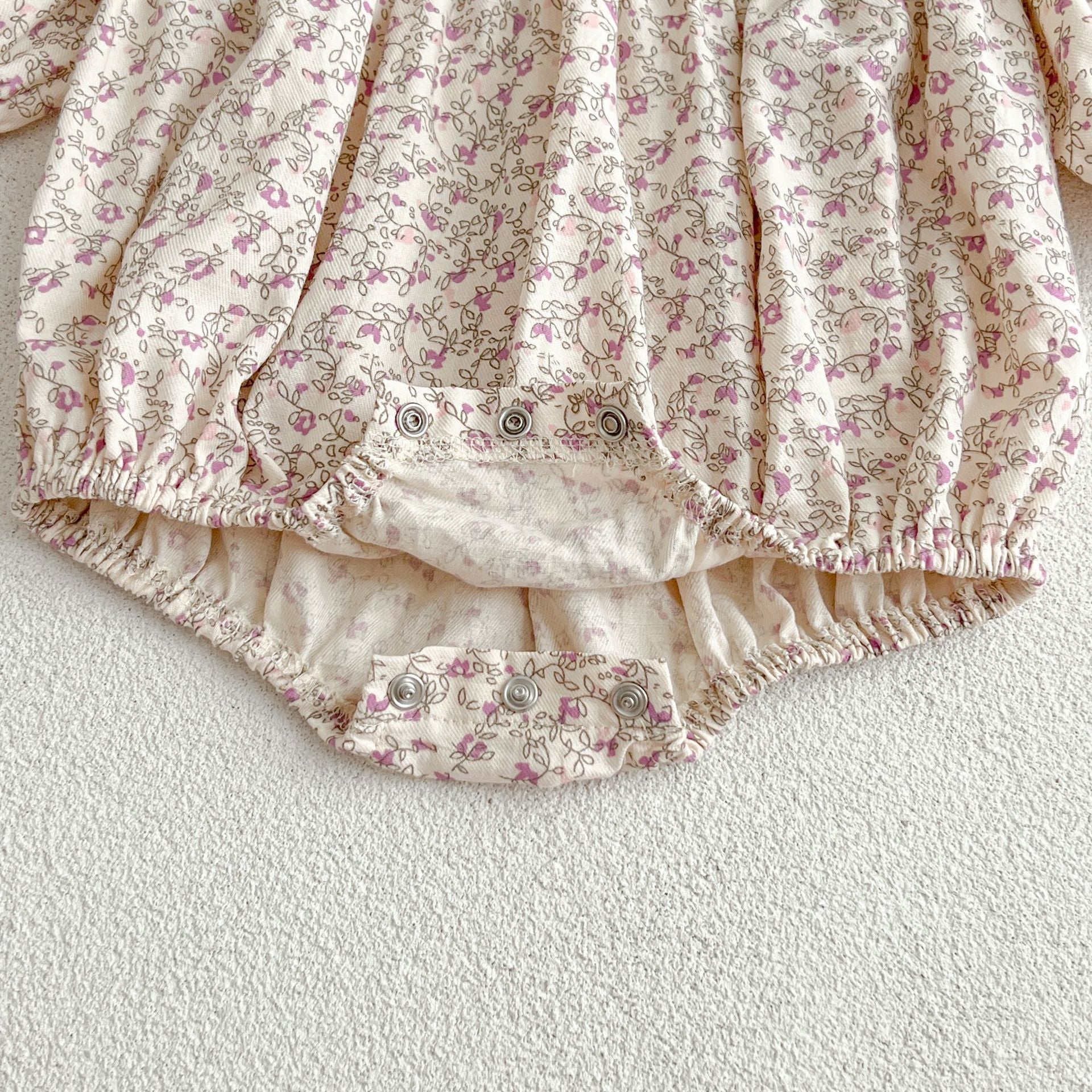 （In Production）Sisters Spring&Summer Lavender Doll Collar Smocked Dress&Romper