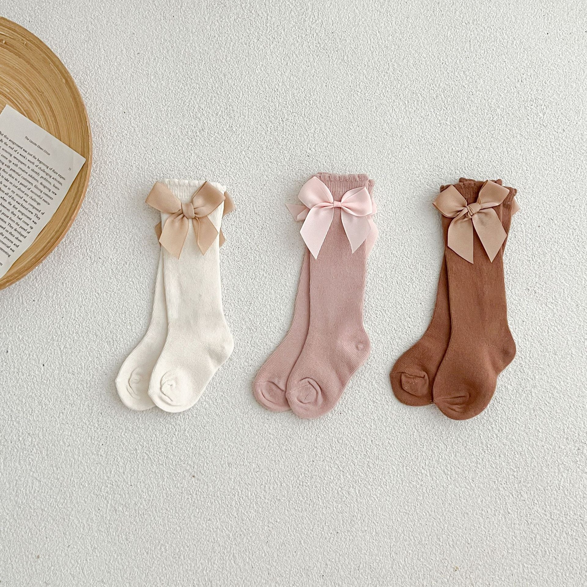 （Pre Order）Girls Bow Socks