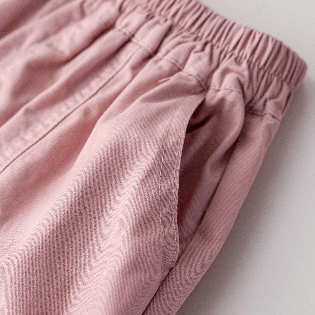 （In Production）Girls Spring Pink Multi-pocket Cargo Pants