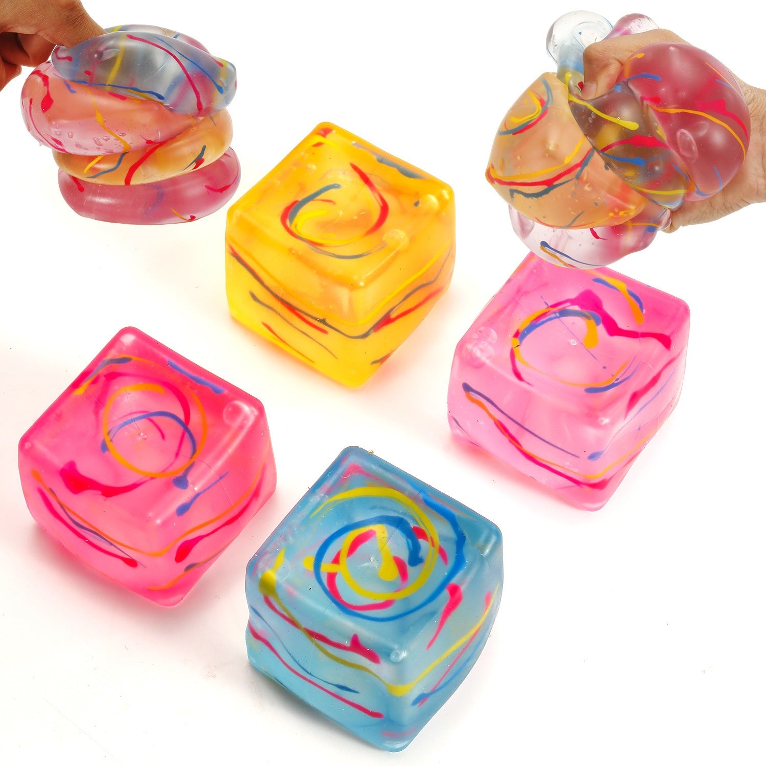 （Pre Order）Squishy Squeeze Cube Toy