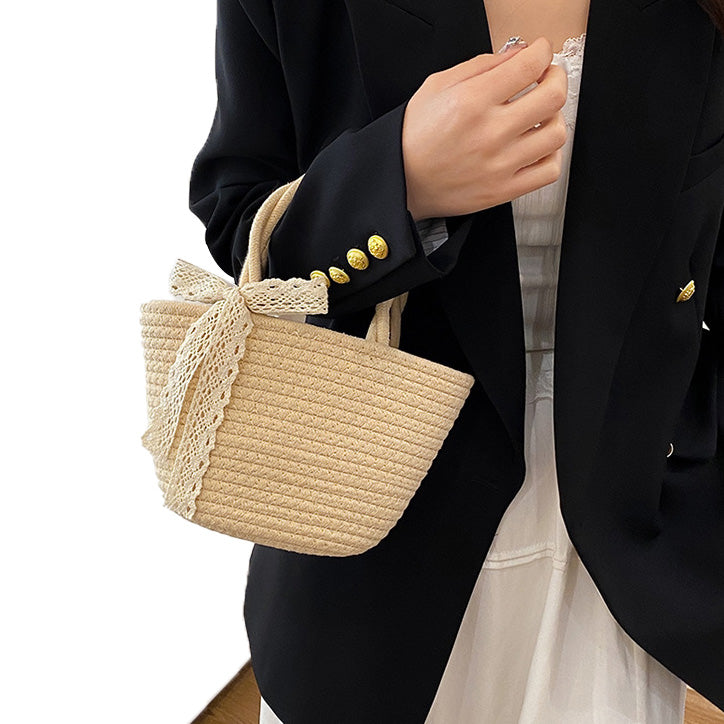 （Pre Order）Vacation Straw Woven Bag