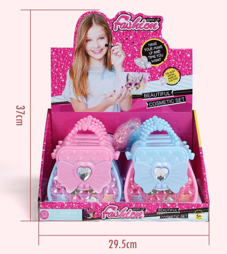 （Pre Order）Fashion Handbag with Shoulder Strap, Toy Makeup Set