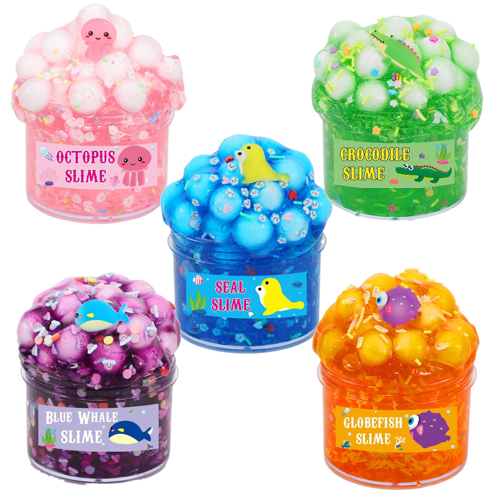 （Pre Order）Slime Stress Relief Toy-Ocean