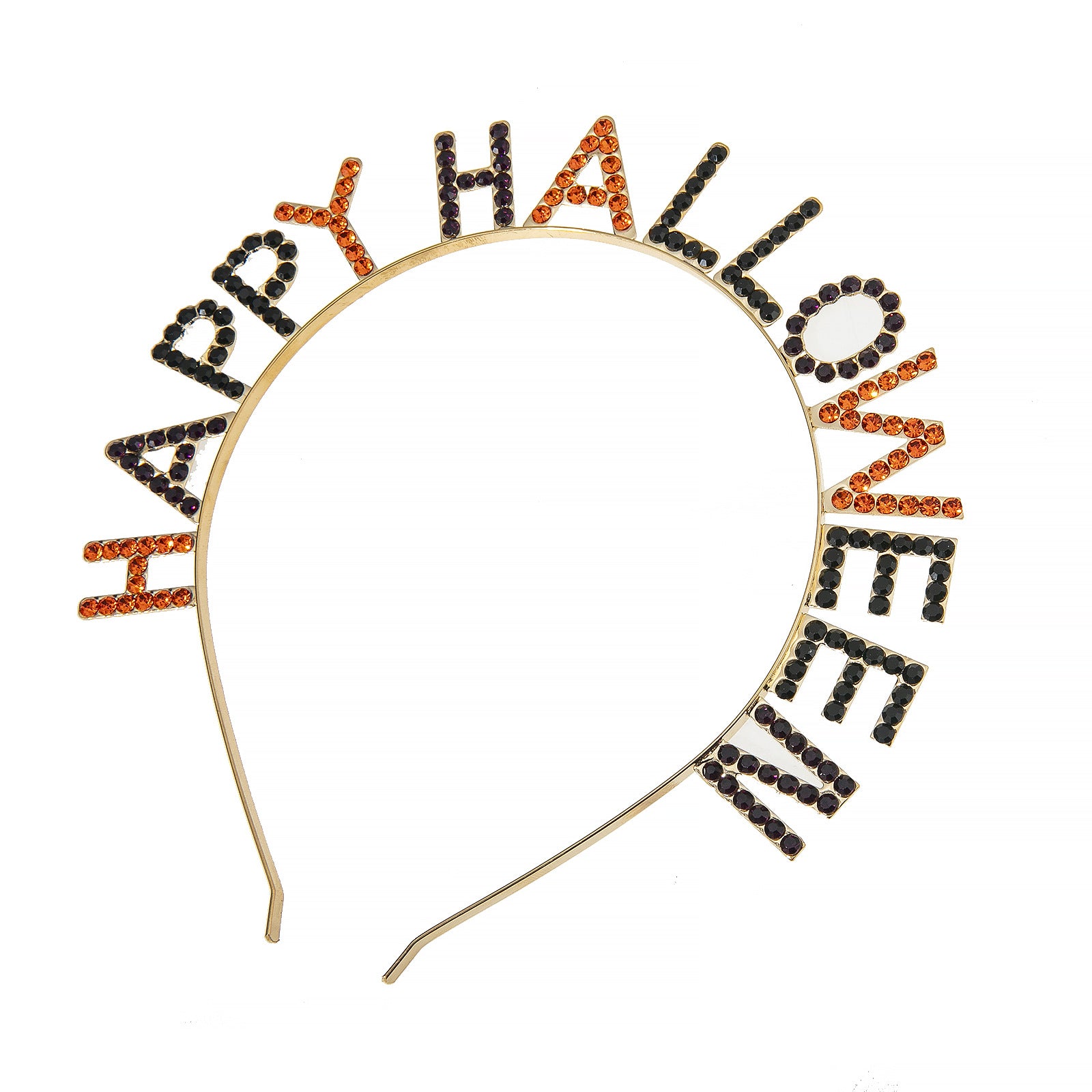 （Pre Order）Girls Halloween Rhinestone Headband