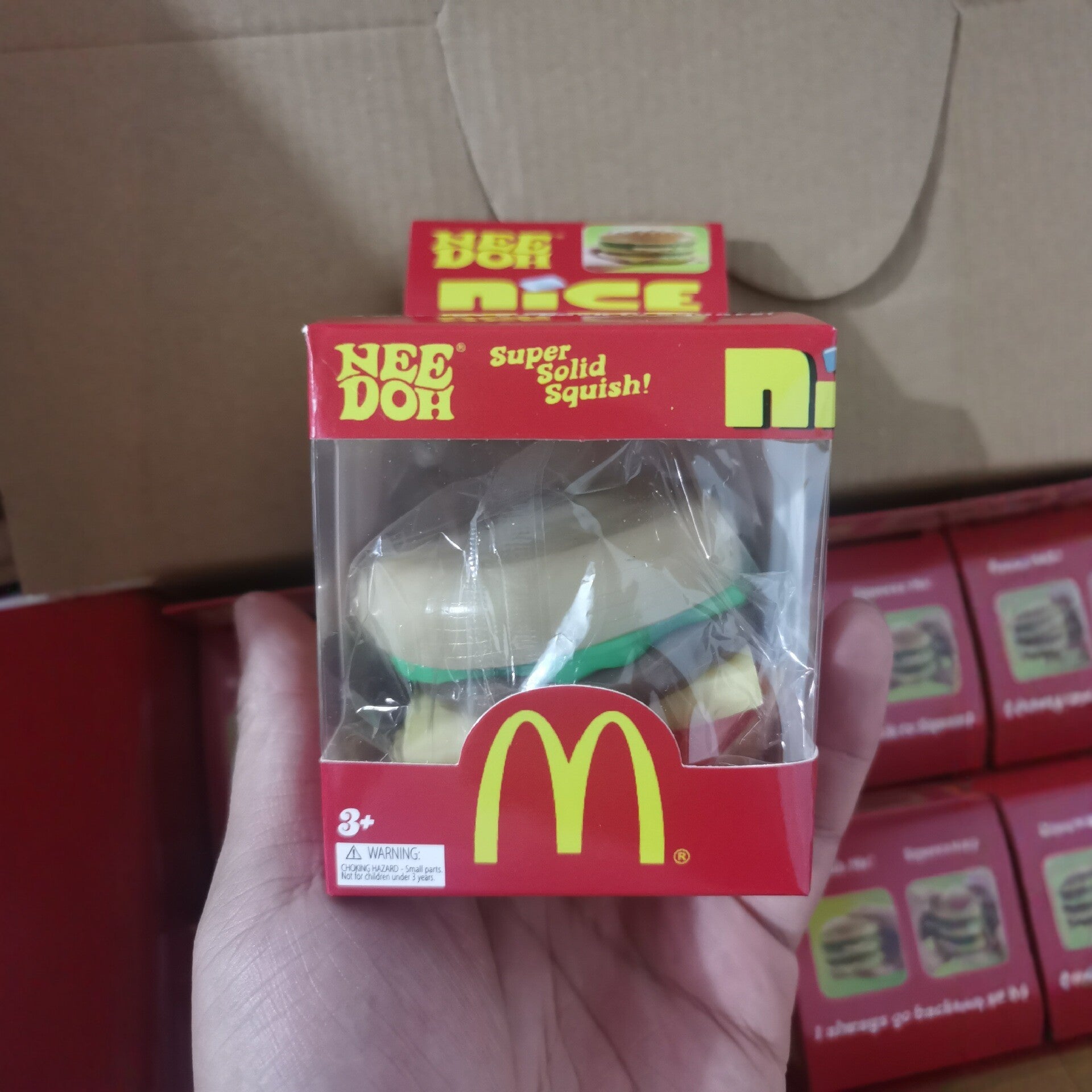 （Pre Order）Squishy Squeeze Burger Toy