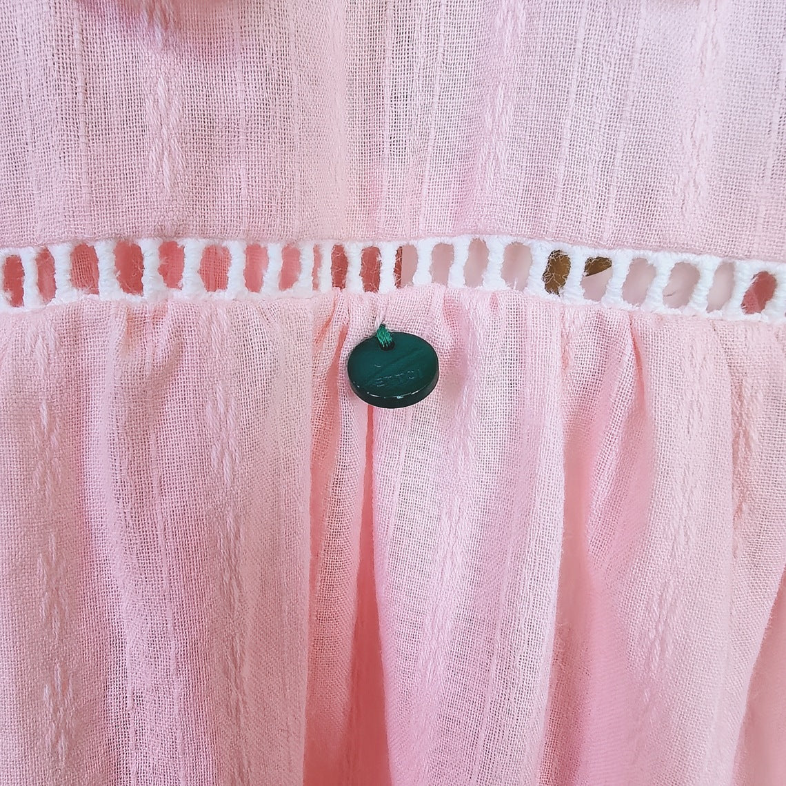 （In Production）Girls Fall Floral Embroidery Scallop Dress