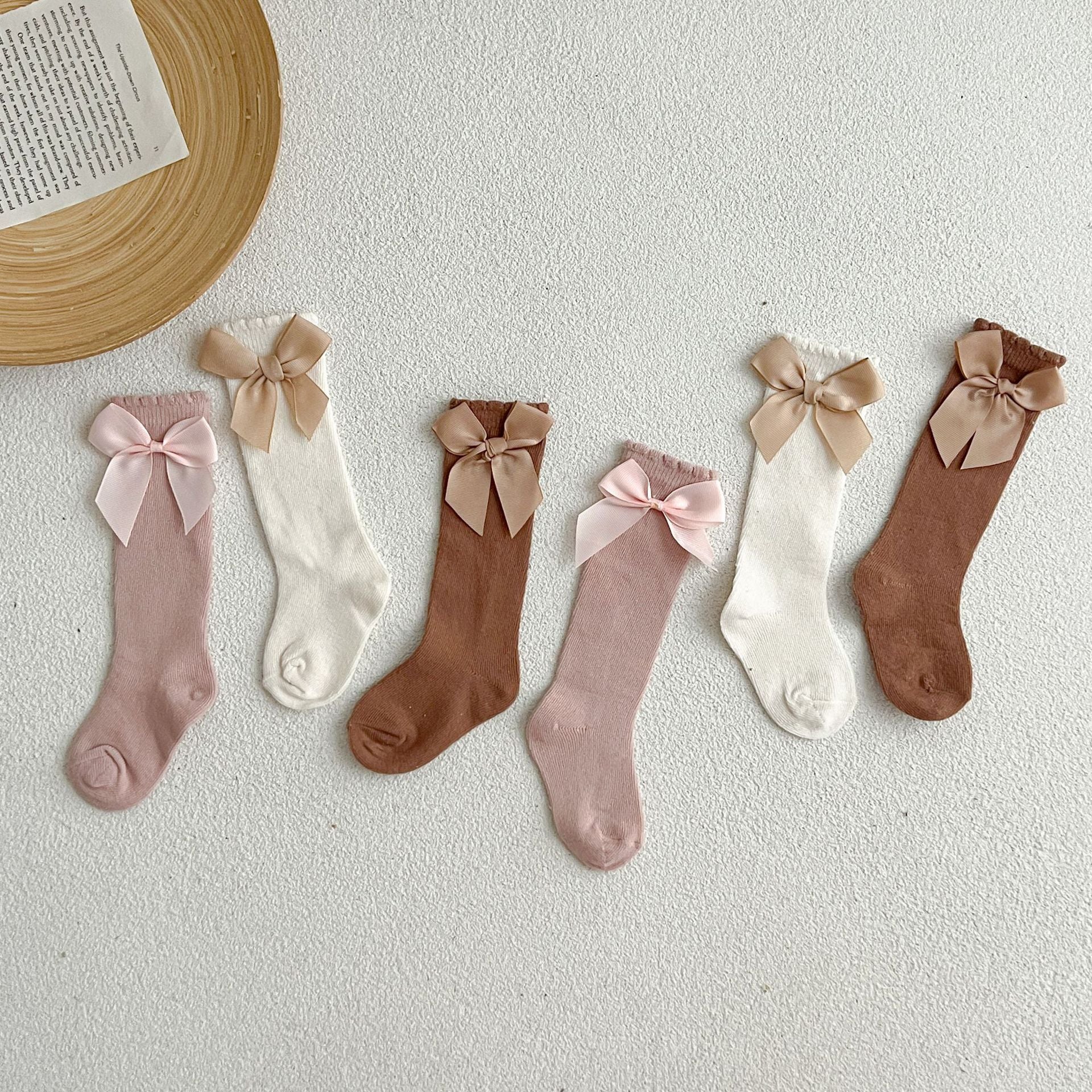（Pre Order）Girls Bow Socks