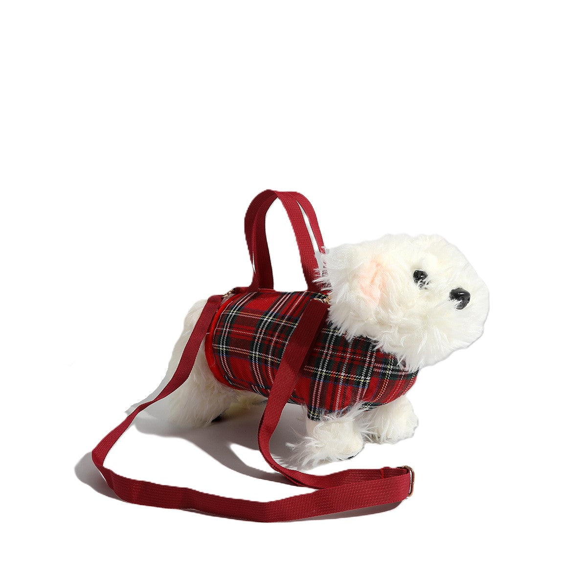 （Pre Order）Christmas Puppy Plush Crossbody Bag