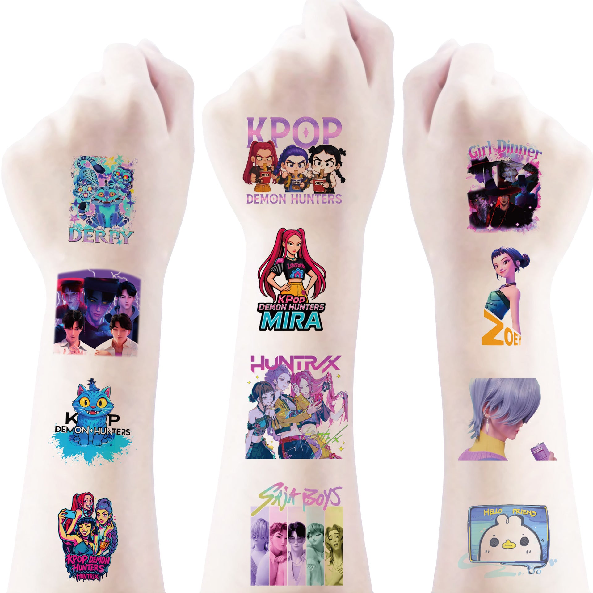 （Pre Order）Movie Character Tattoo Sticker