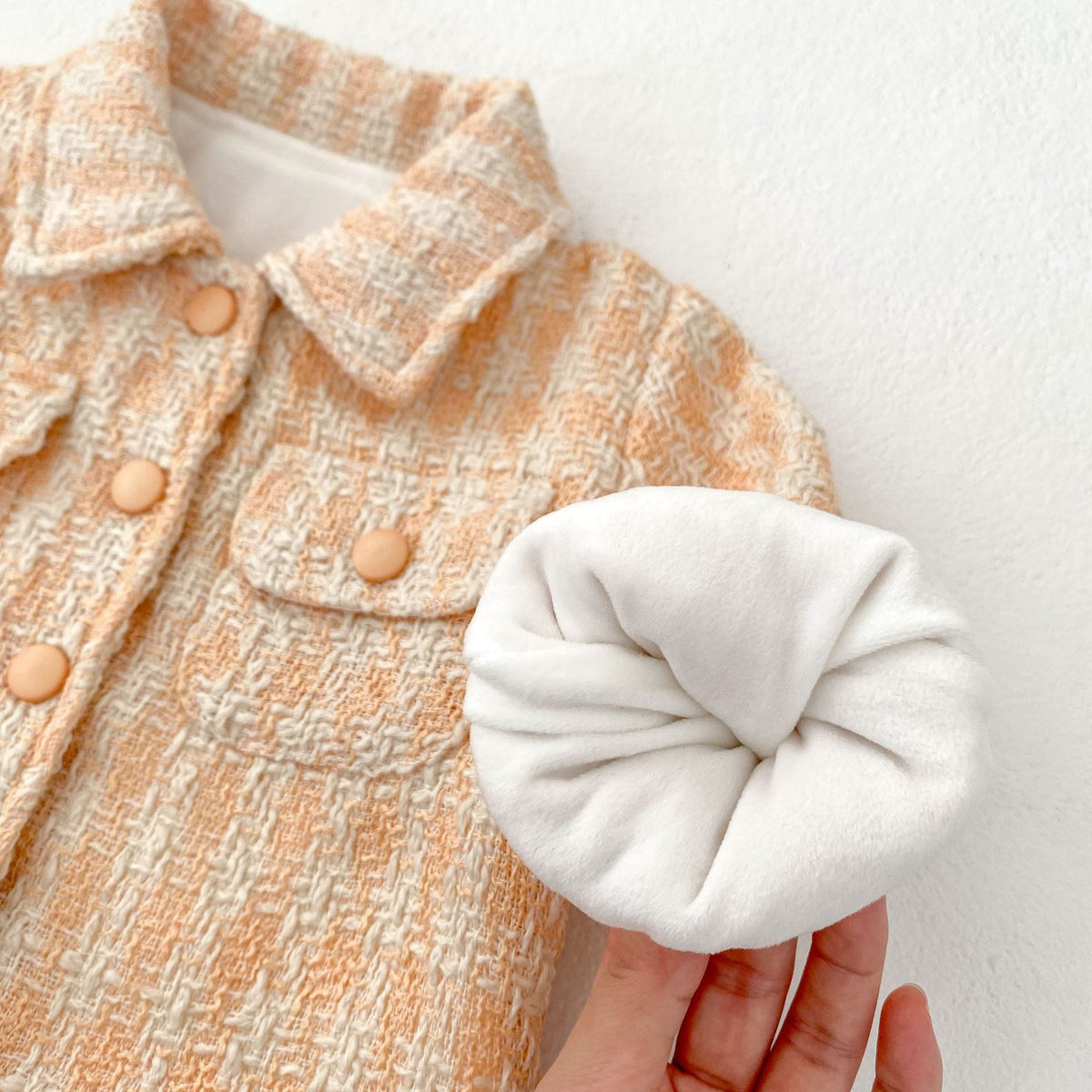 （Pre Order 2 Weeks）Kids Fall&Spring Plaid Coat