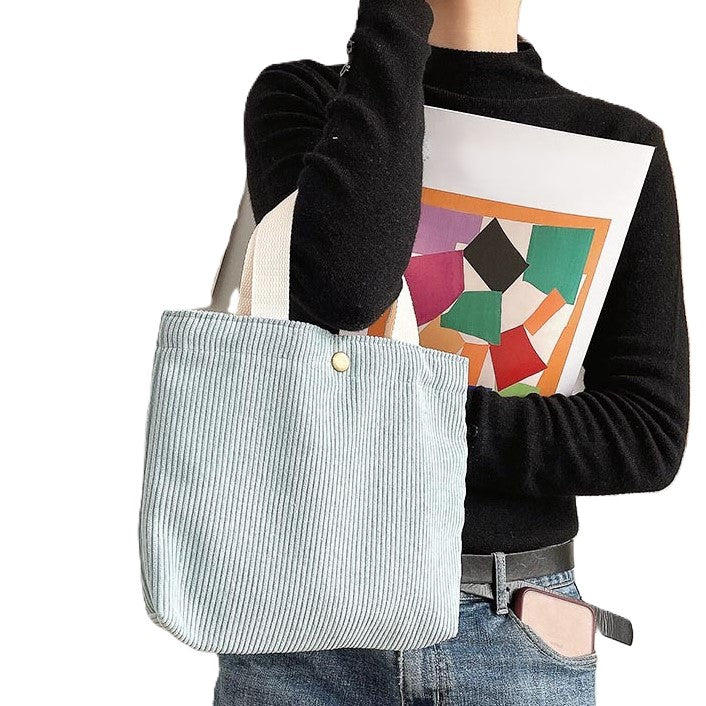 （Pre Order）Personalized Tote Bag with Name Embroidery - Customizable Bag