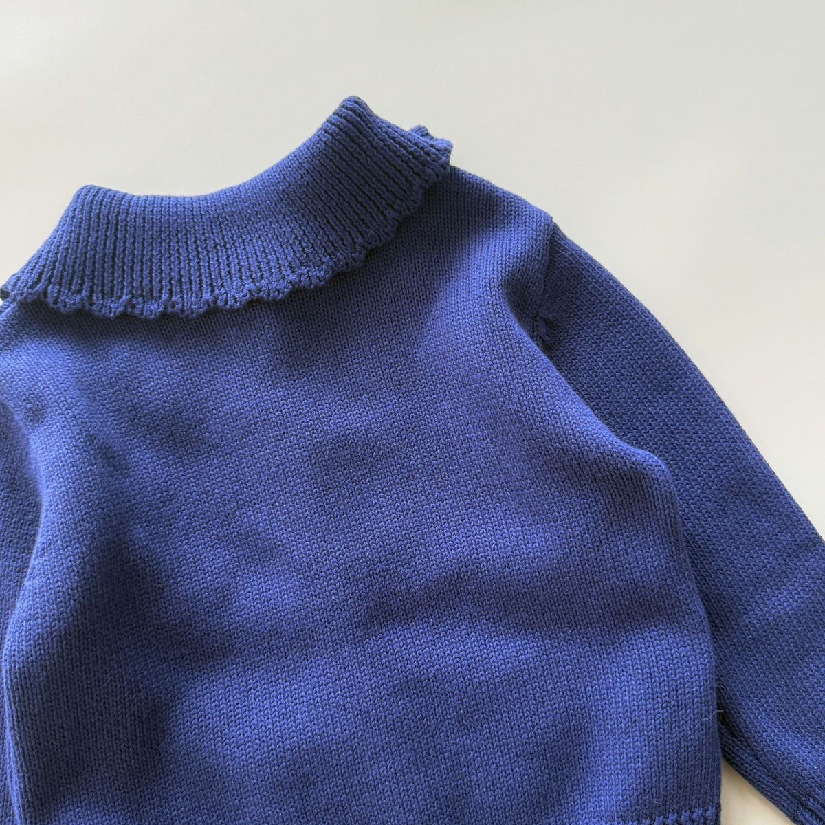 （Pre Order 2 Weeks）Kids Fall Embroidery Sweater Cardigan