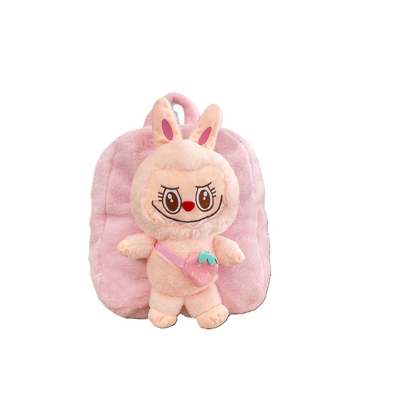 （Pre Order）Kids Cartoon Plush Backpack