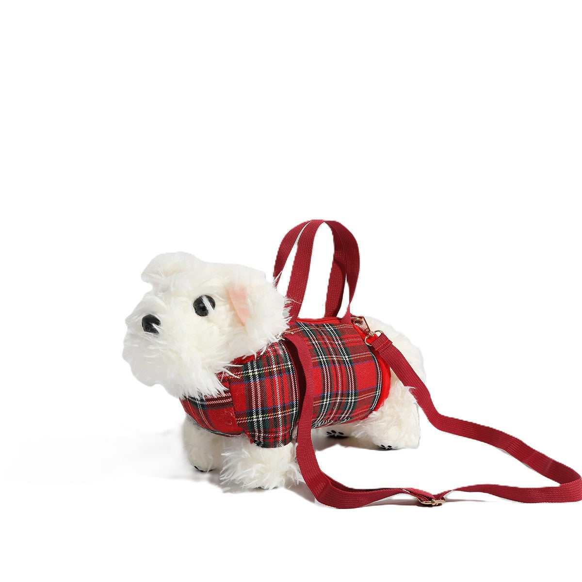 （Pre Order）Christmas Puppy Plush Crossbody Bag