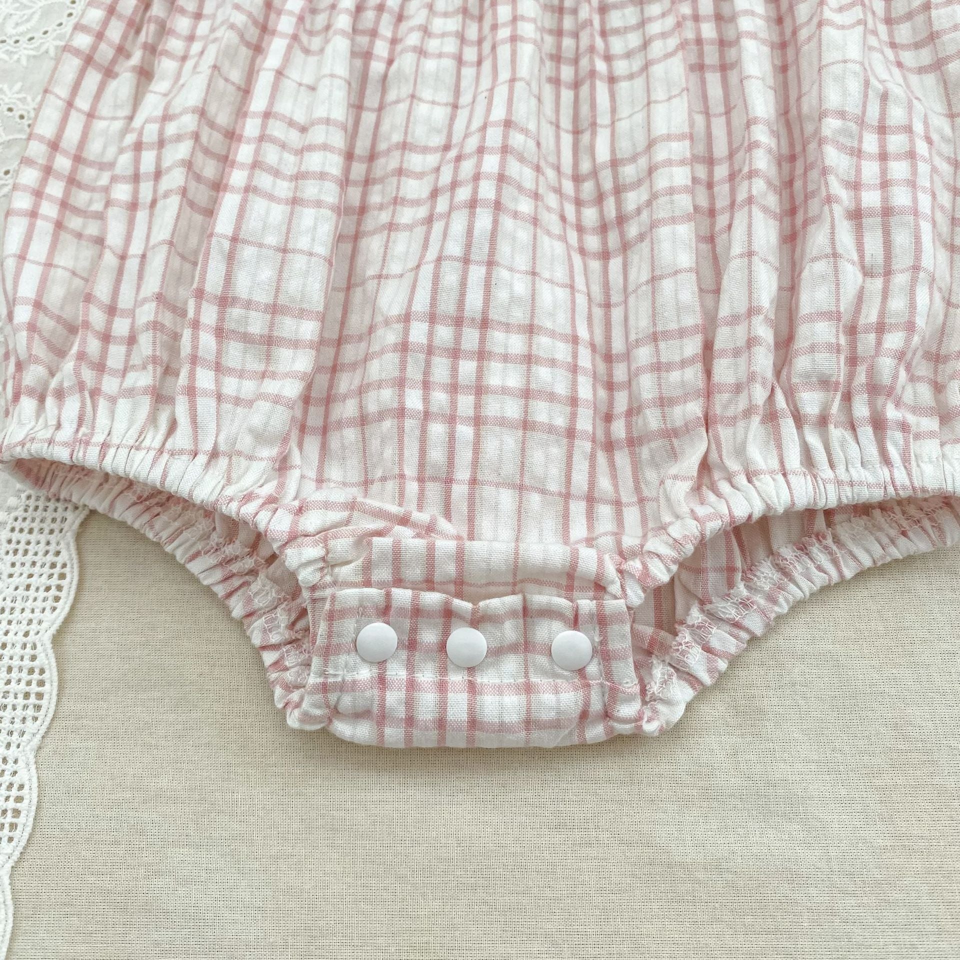 （Pre Order 2 Weeks）Sisters Floral Embroidery Ruffle Dress&Romper