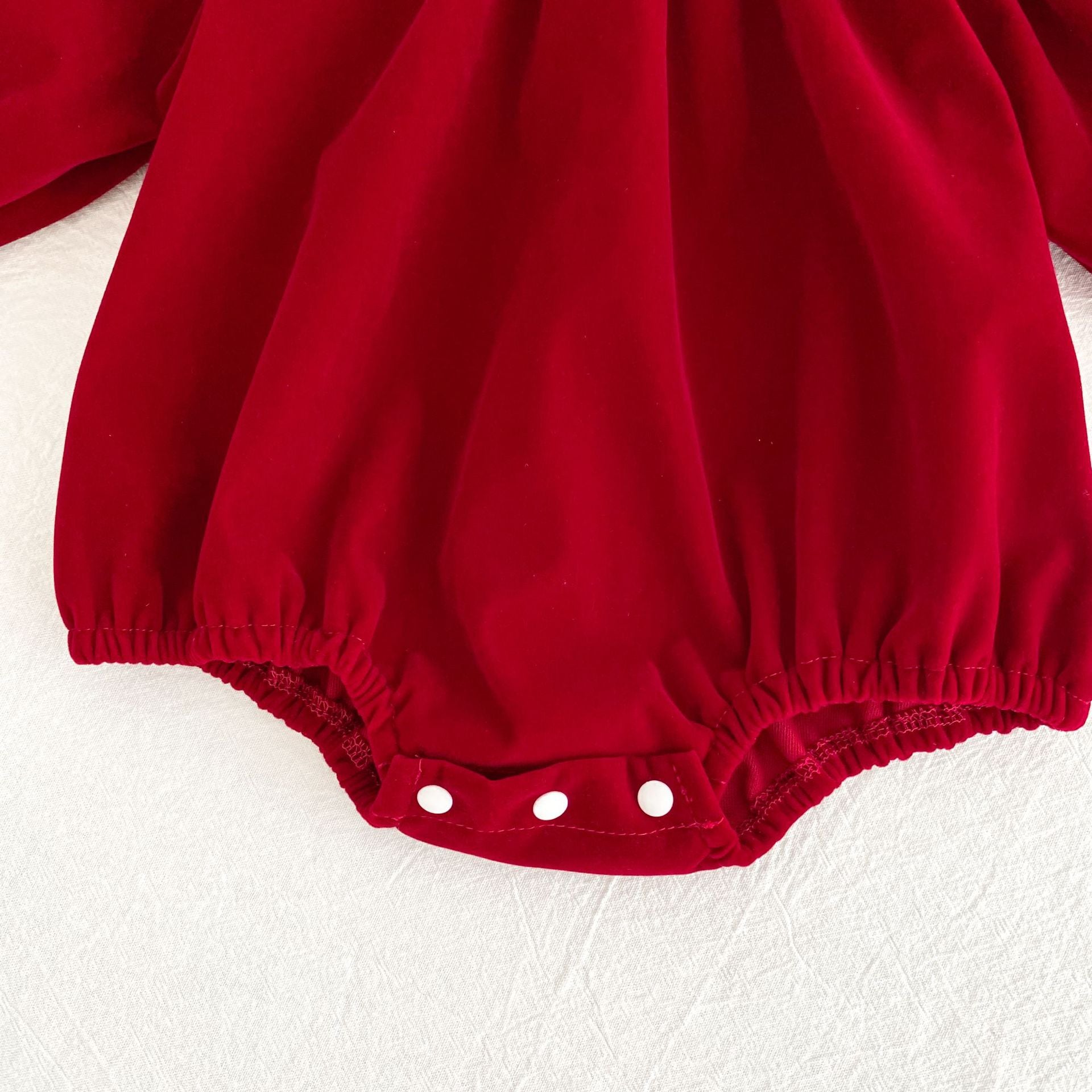 （Pre Order 2 Weeks）Sisters Bow Embroidery Smocked Dress&Romper