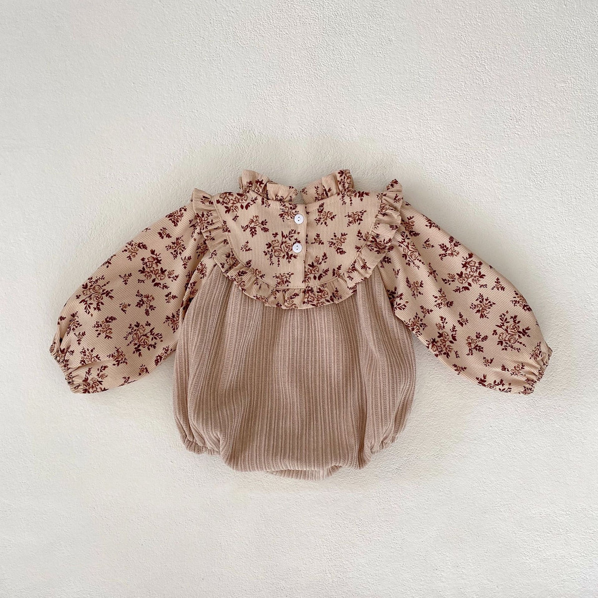 （Pre Order 2 Weeks）Toddler Girls Fall Floral Romper