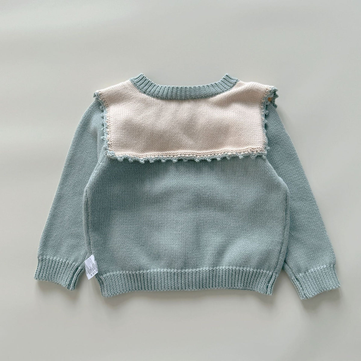 （Pre Order 2 Weeks）Kids Fall Bird Embroidery Sweater Cardigan with Pockets