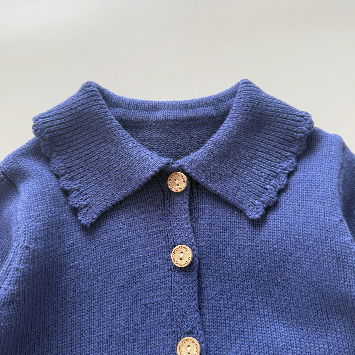 （Pre Order 2 Weeks）Kids Fall Embroidery Sweater Cardigan