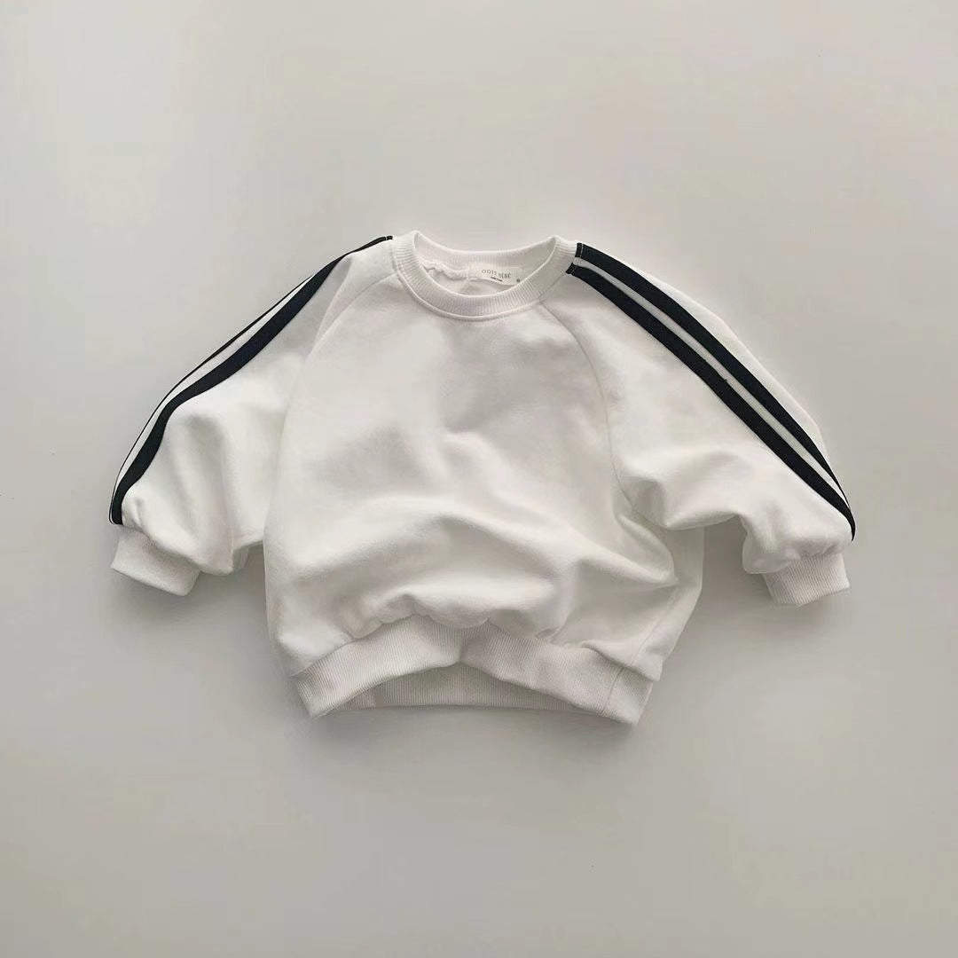 （Pre Order 2 Weeks）Unisex Fall Solid Color Sweatshirt Set